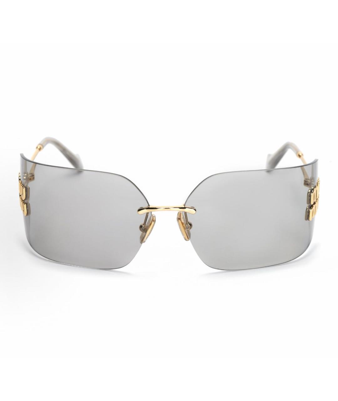 MIU MIU Серые солнцезащитные очки, фото 3