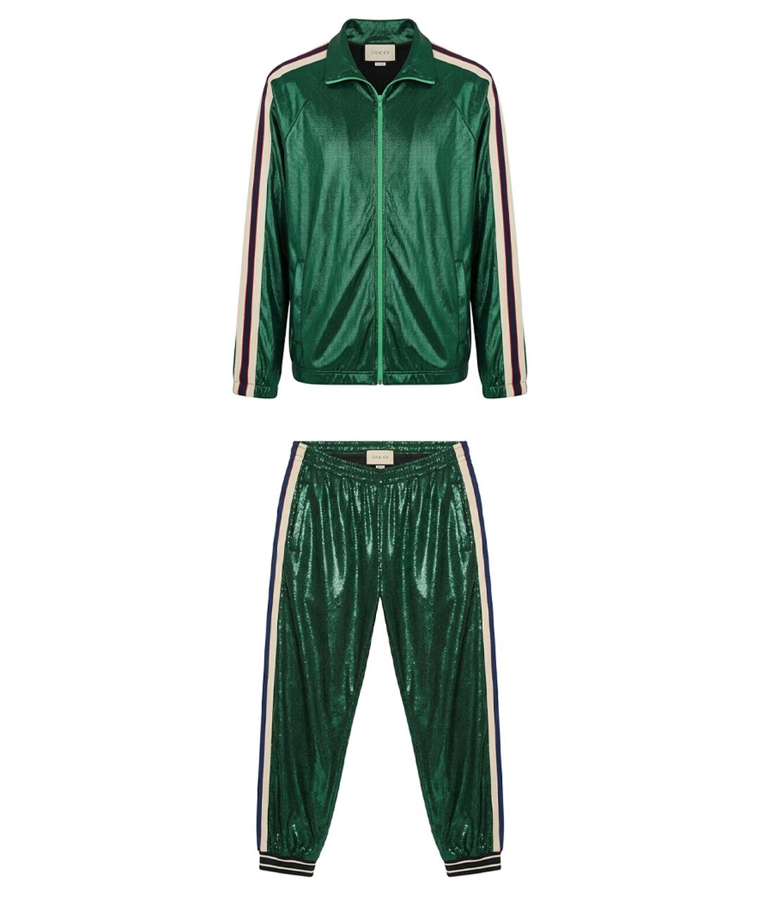 GUCCI Зеленый спортивные костюмы, фото 1