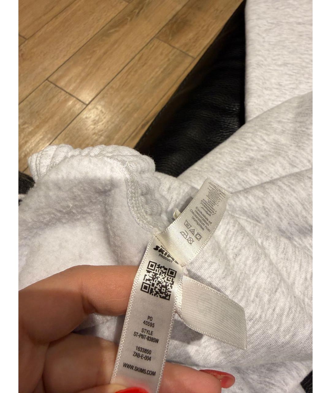 SKIMS Серый хлопковый спортивные костюмы, фото 7