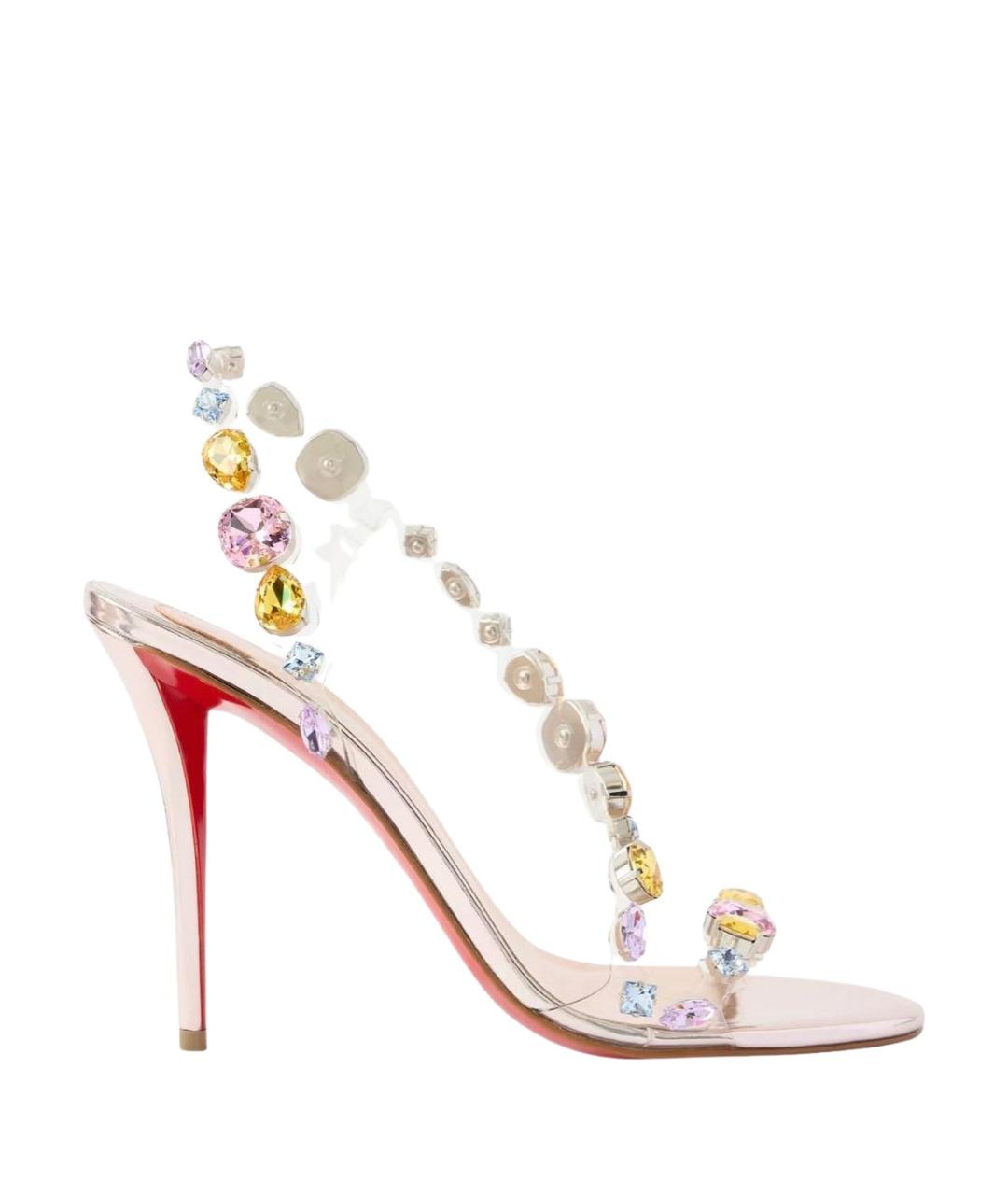 CHRISTIAN LOUBOUTIN Мульти кожаные босоножки, фото 1
