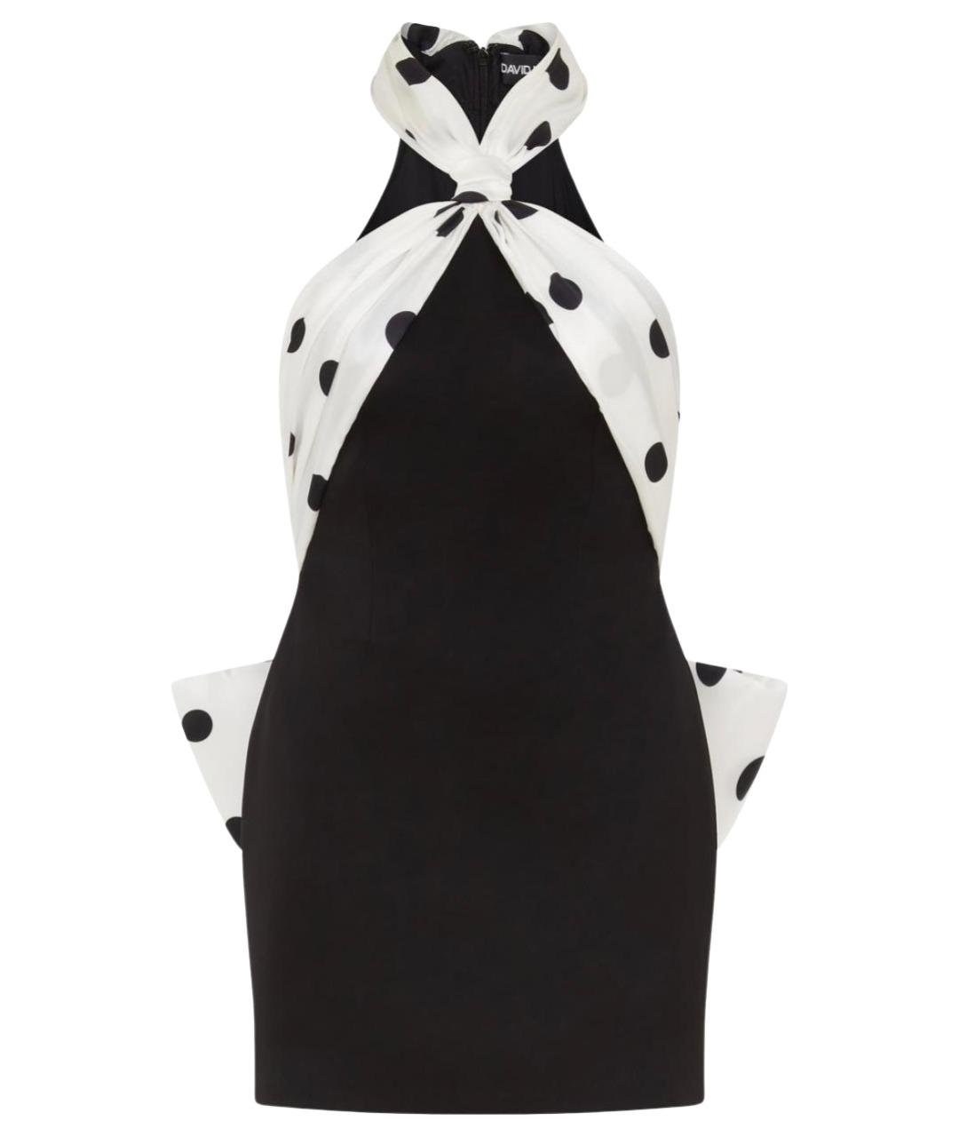 DAVID KOMA Черное коктейльное платье, фото 1