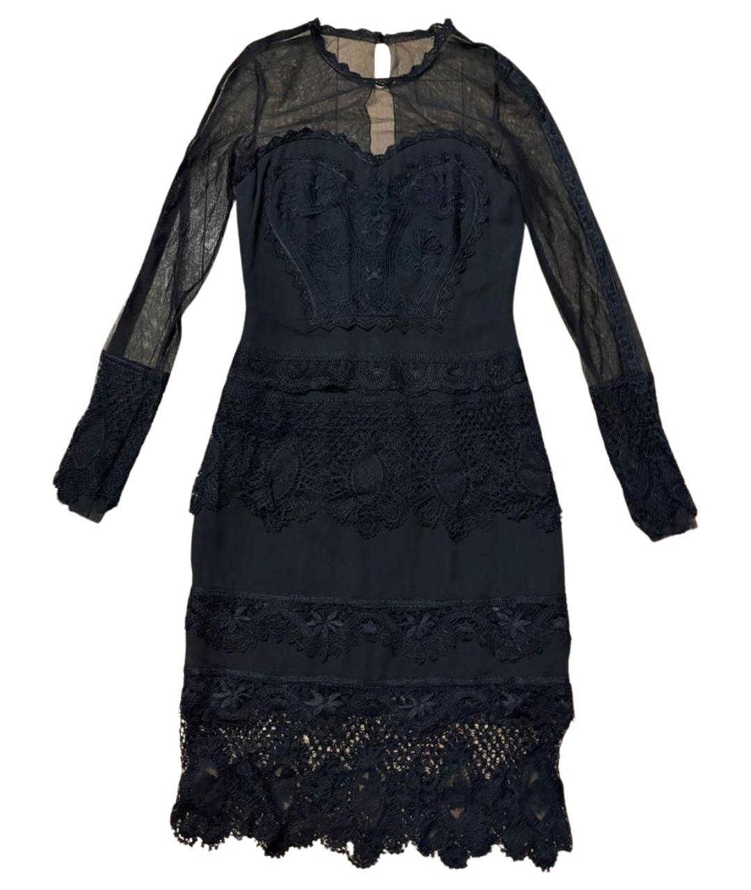 TOM FORD Черное хлопковое вечернее платье, фото 1