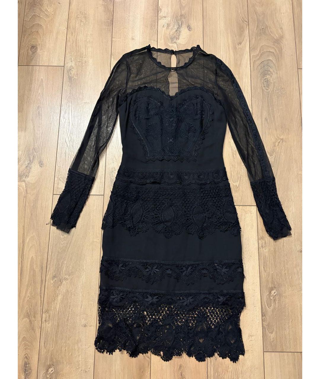 TOM FORD Черное хлопковое вечернее платье, фото 8