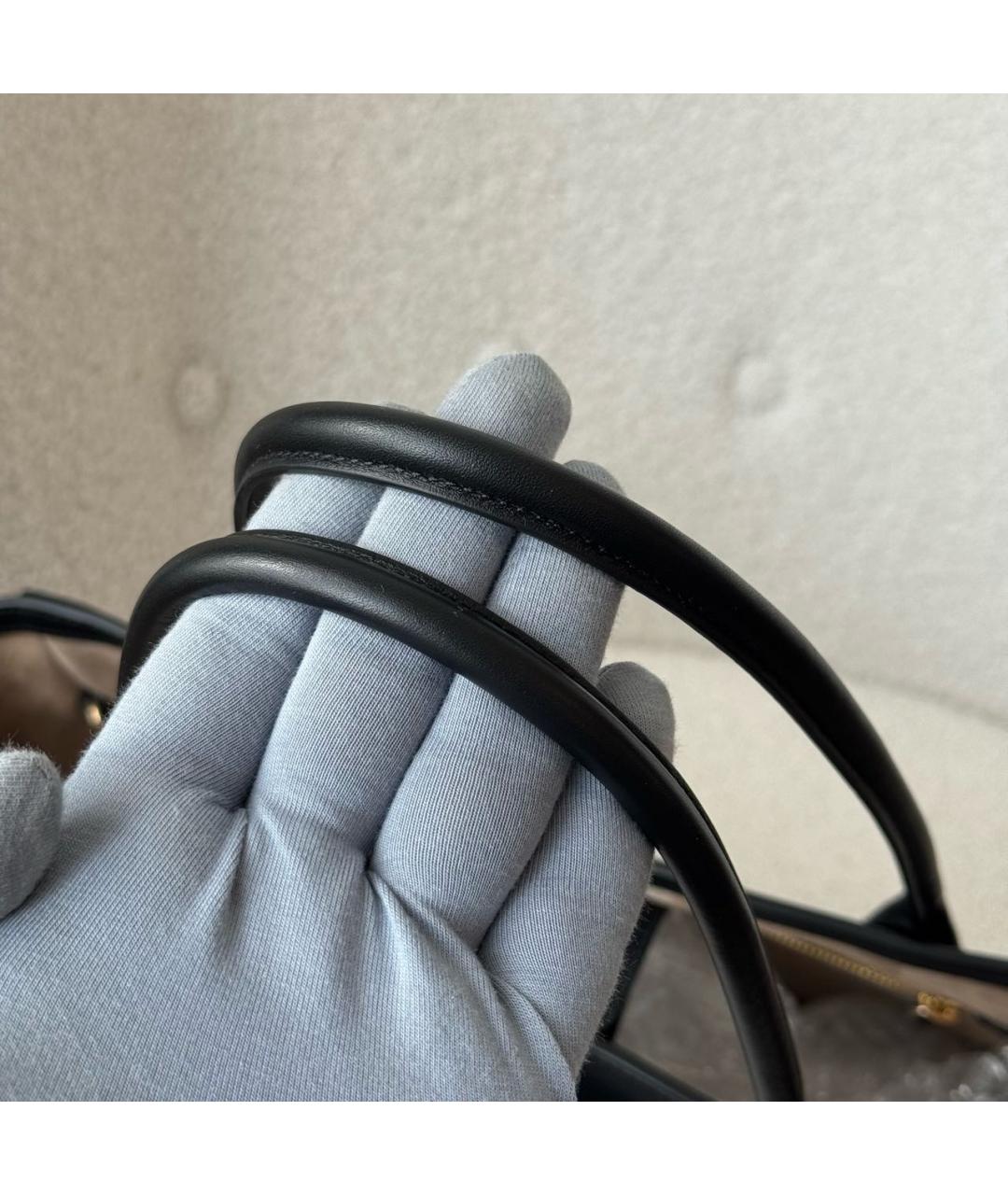 CHANEL Кожаная сумка с короткими ручками, фото 5