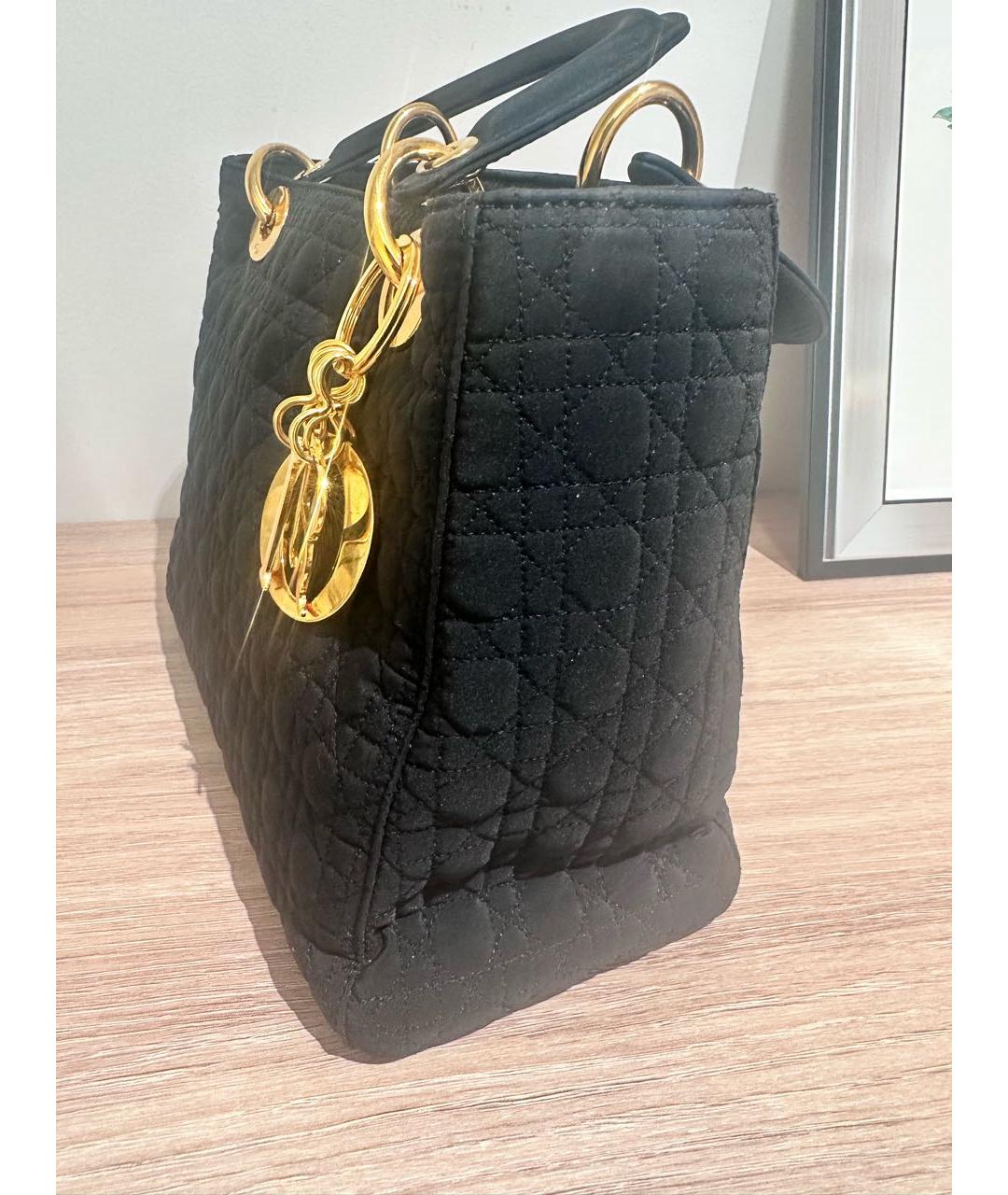 CHRISTIAN DIOR Черная сумка с короткими ручками, фото 2