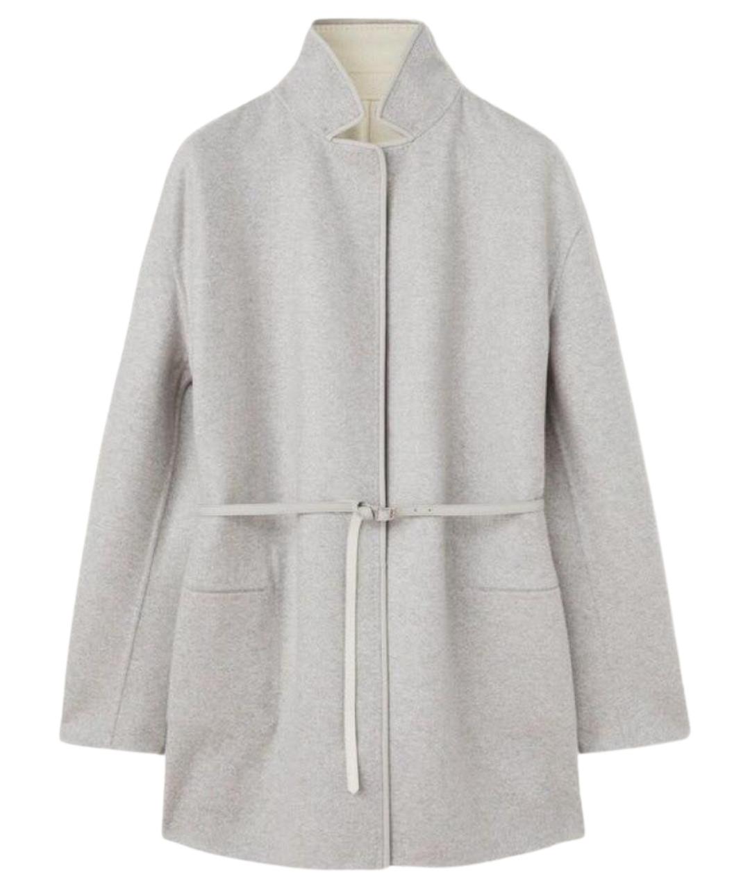 LORO PIANA Серое кашемировое пальто, фото 1
