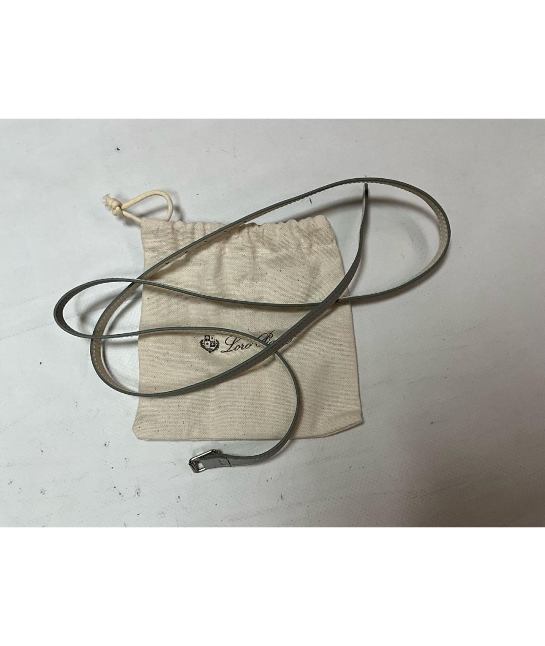 LORO PIANA Серое кашемировое пальто, фото 6