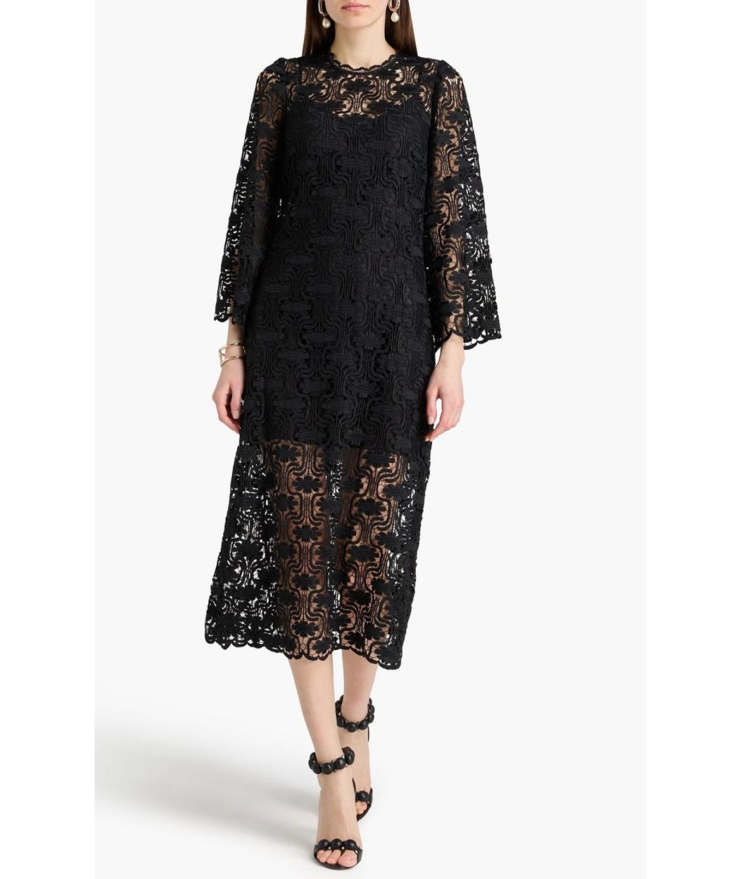 ZIMMERMANN Черное полиэстеровое коктейльное платье, фото 2