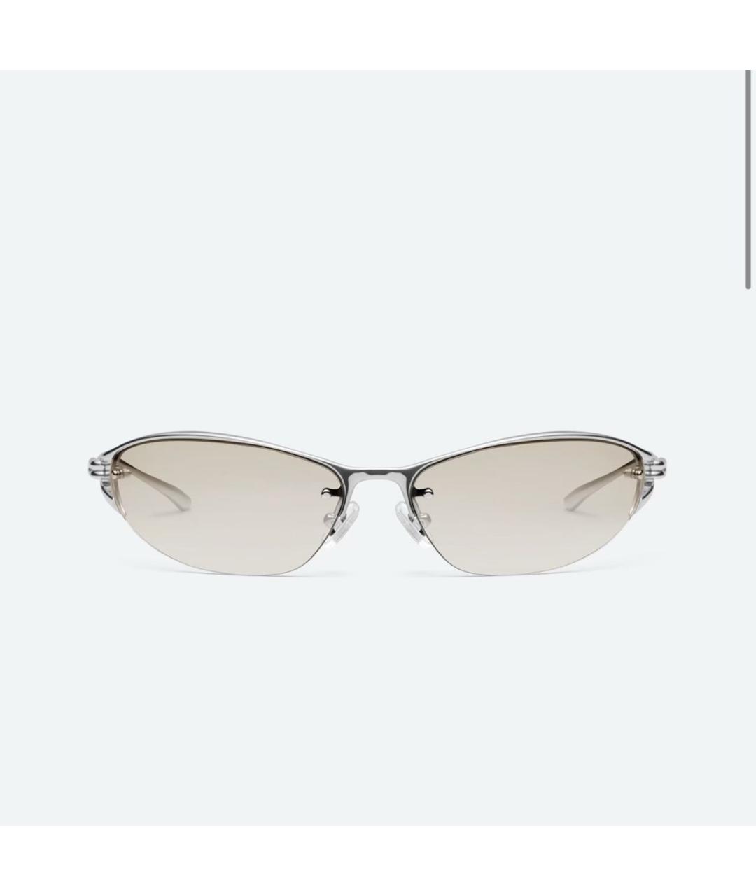 GENTLE MONSTER Серые металлические солнцезащитные очки, фото 2