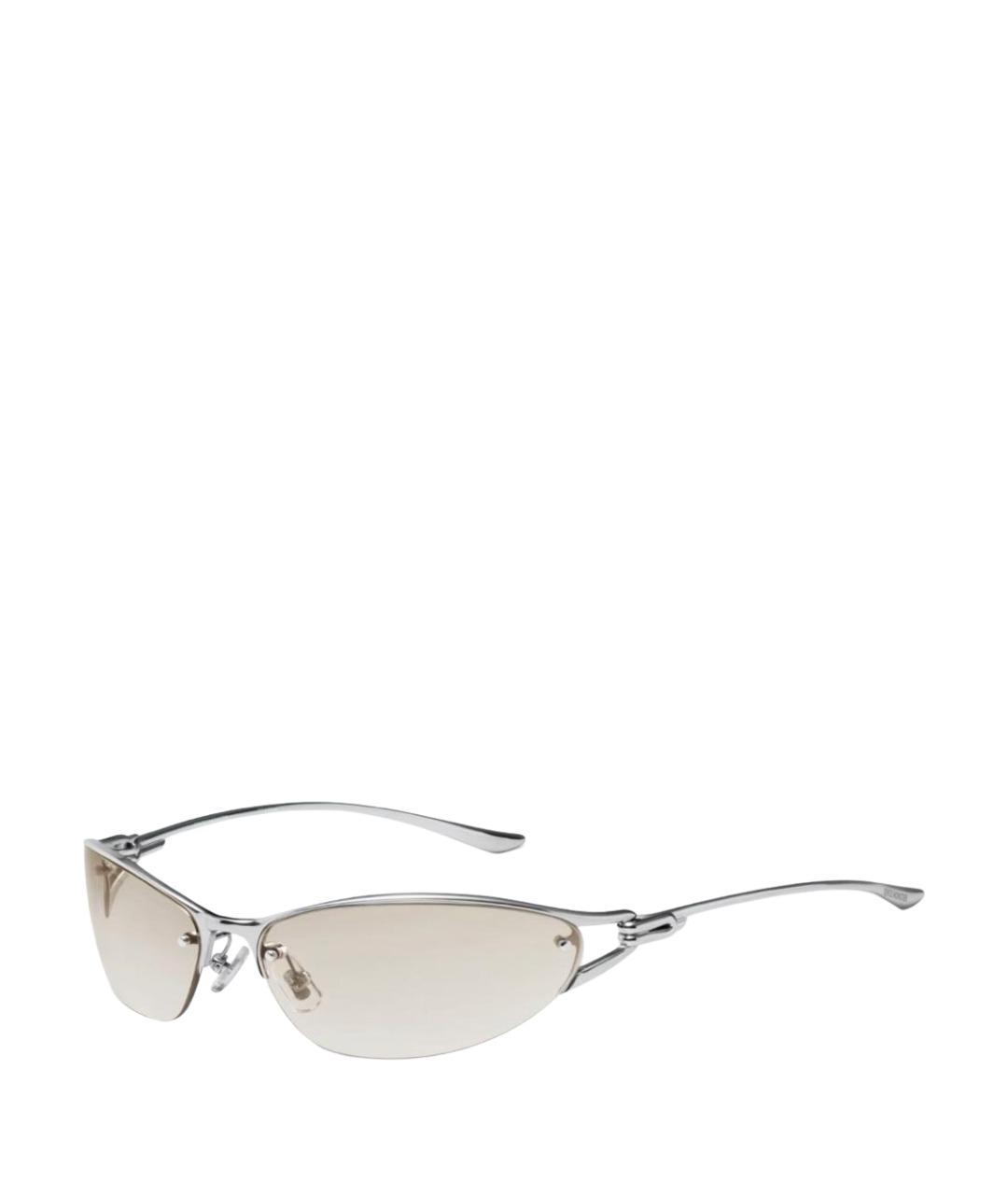 GENTLE MONSTER Серые металлические солнцезащитные очки, фото 1