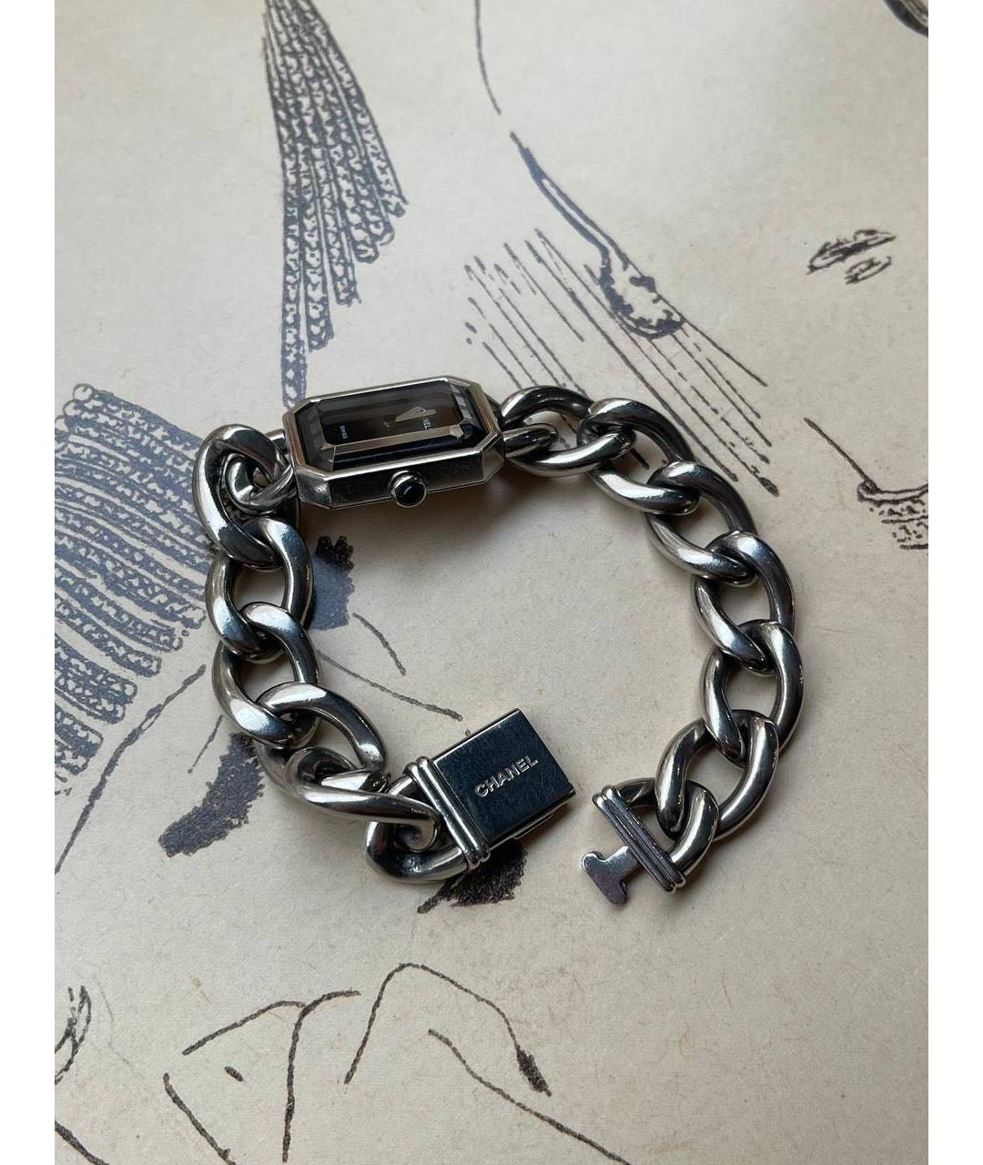 CHANEL Серебряные стальные часы, фото 4