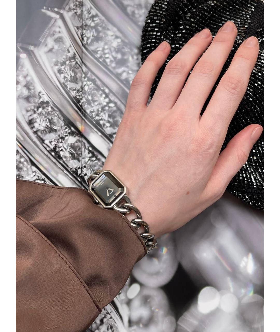 CHANEL Серебряные стальные часы, фото 2