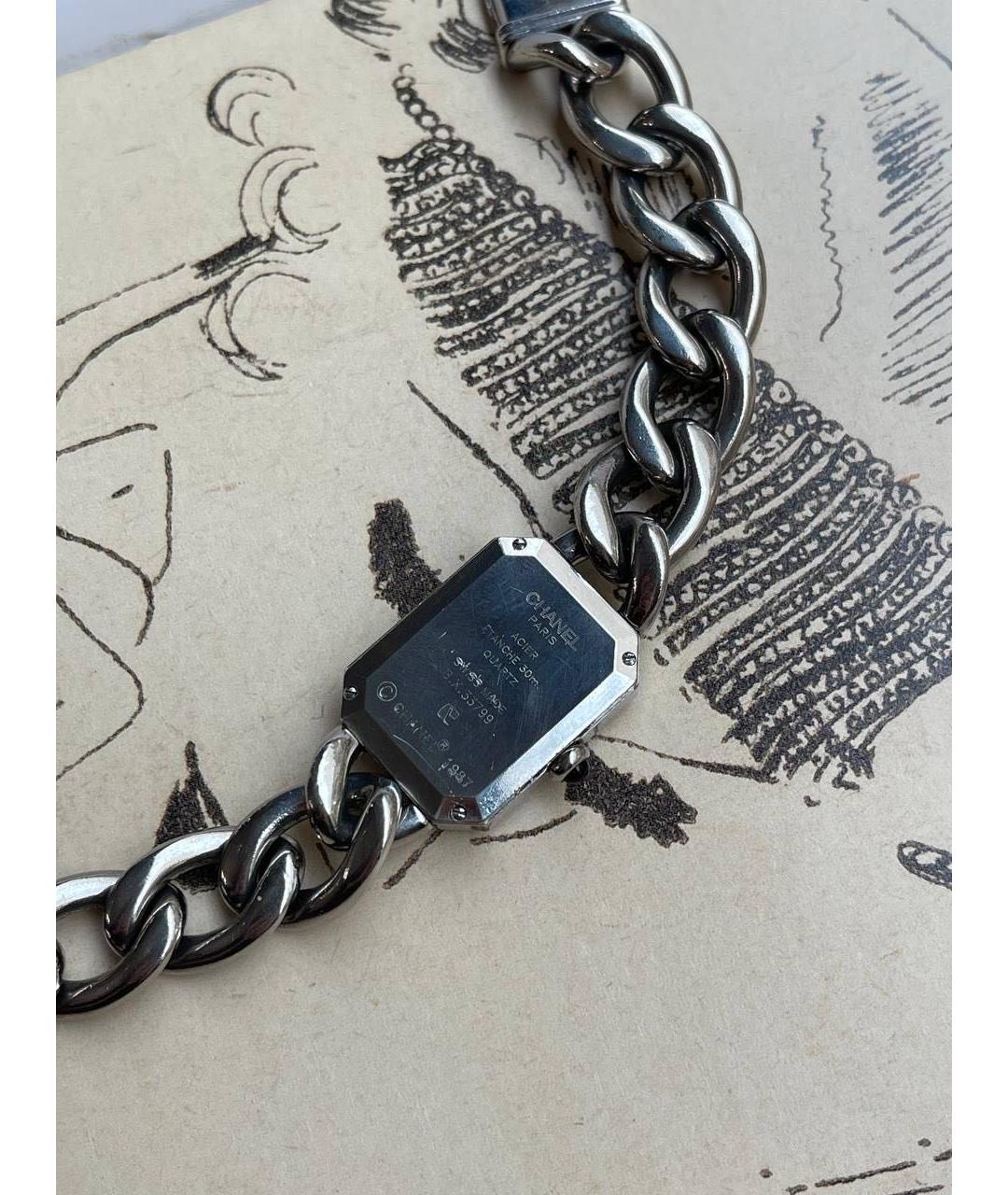 CHANEL Серебряные стальные часы, фото 3