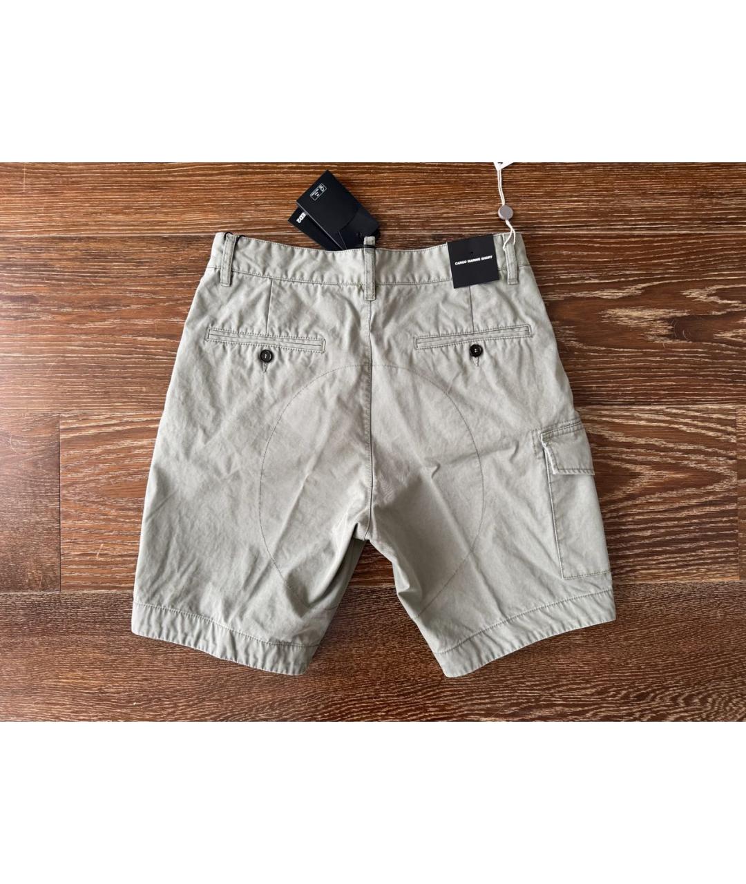 DSQUARED2 Серые хлопковые шорты, фото 2