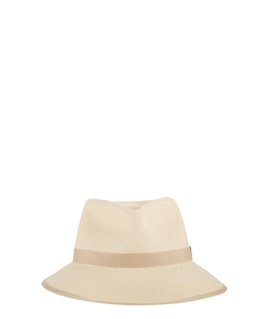 MAX MARA Бежевая шляпа, фото 2