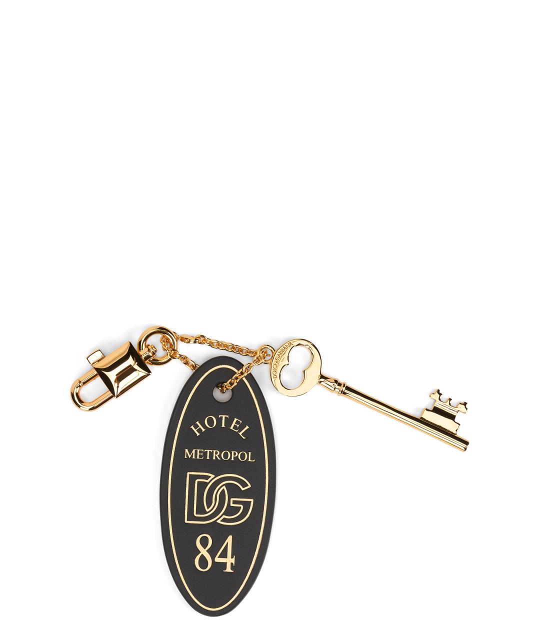 DOLCE&GABBANA Черный брелок, фото 1