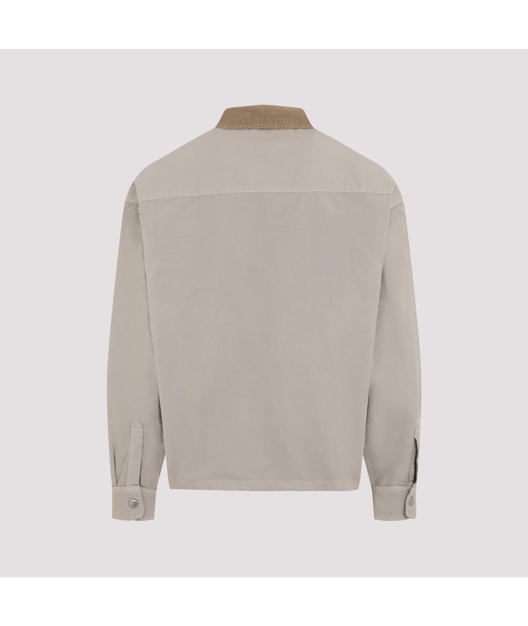 CARHARTT WIP Коричневая хлопковая куртка, фото 3