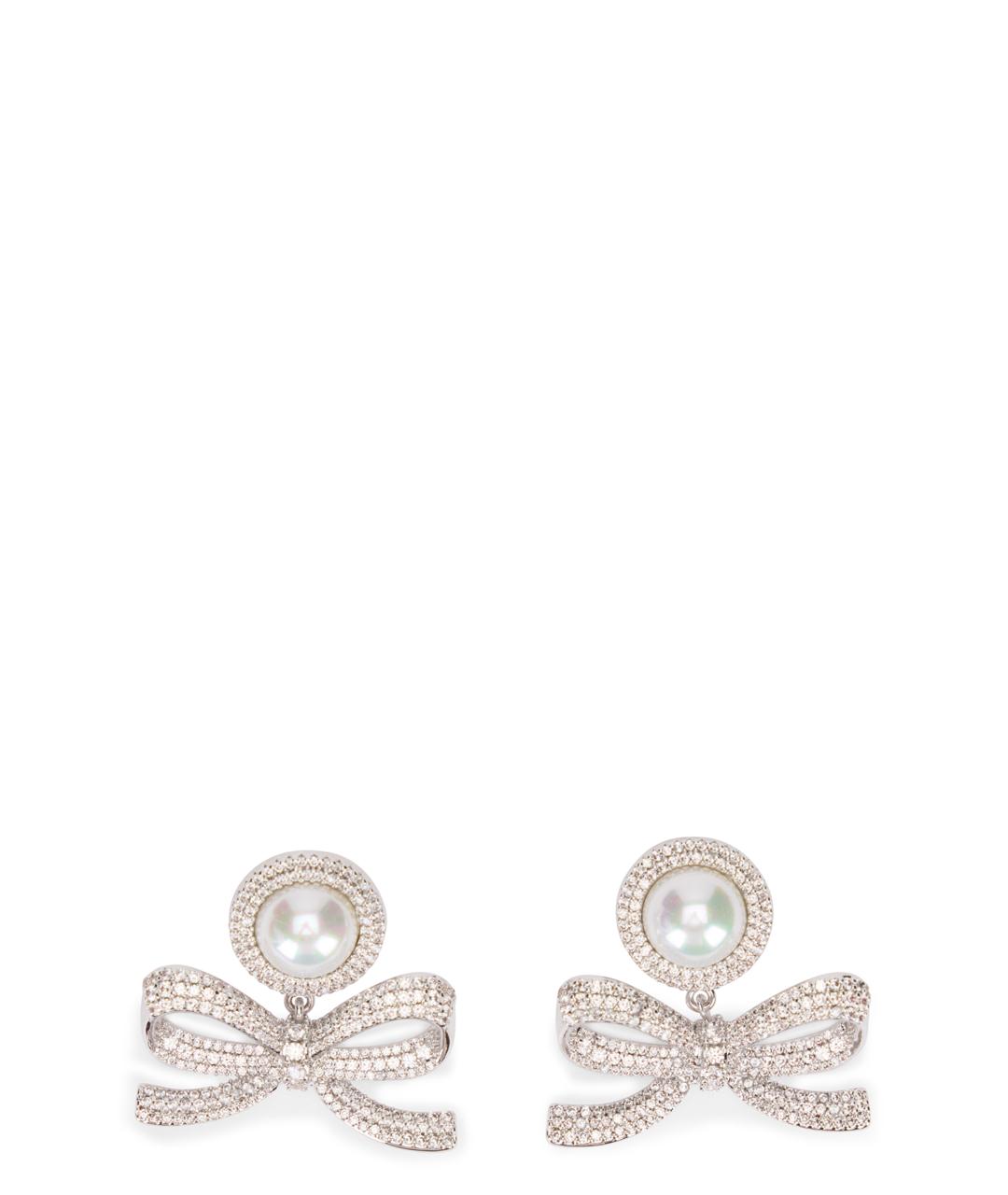 SELF-PORTRAIT Серебряные металлические серьги, фото 1