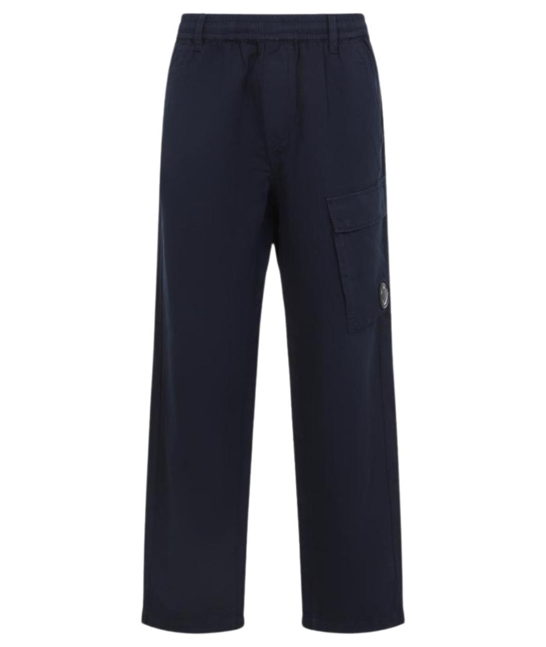 CP COMPANY Синие хлопковые повседневные брюки, фото 1