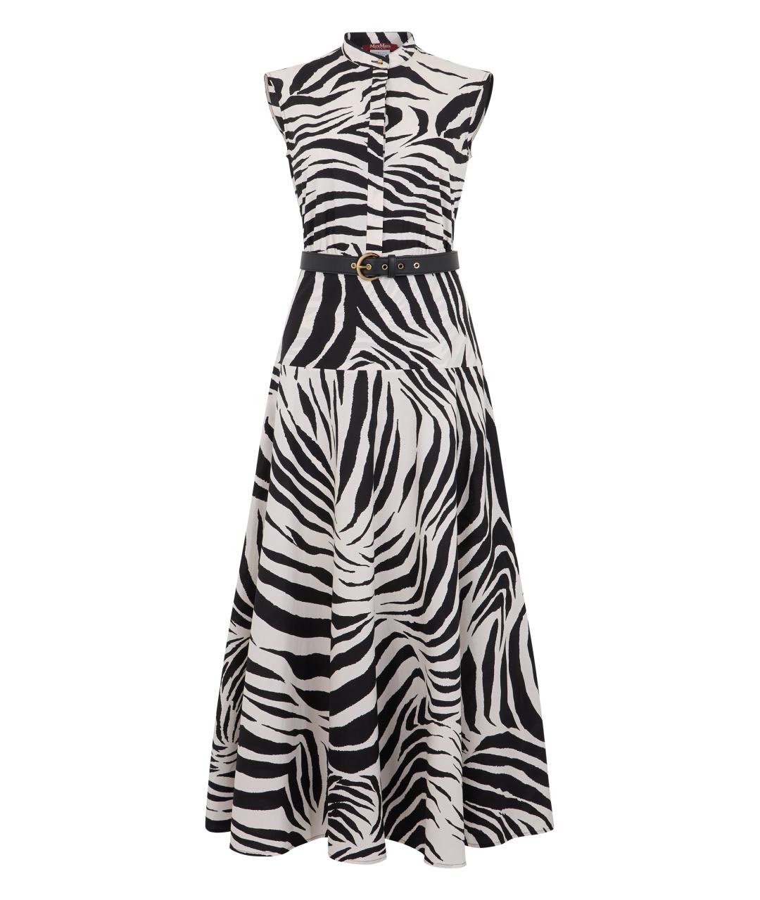 MAX MARA STUDIO Мульти хлопковое повседневное платье, фото 1