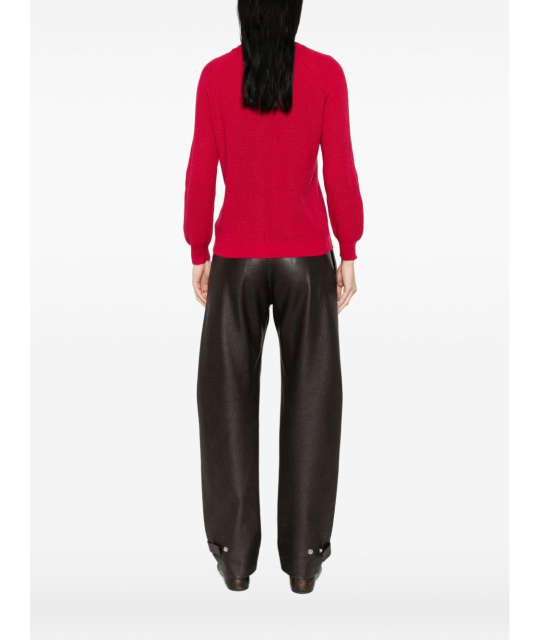 BEYOU Бордовый хлопковый кардиган, фото 4