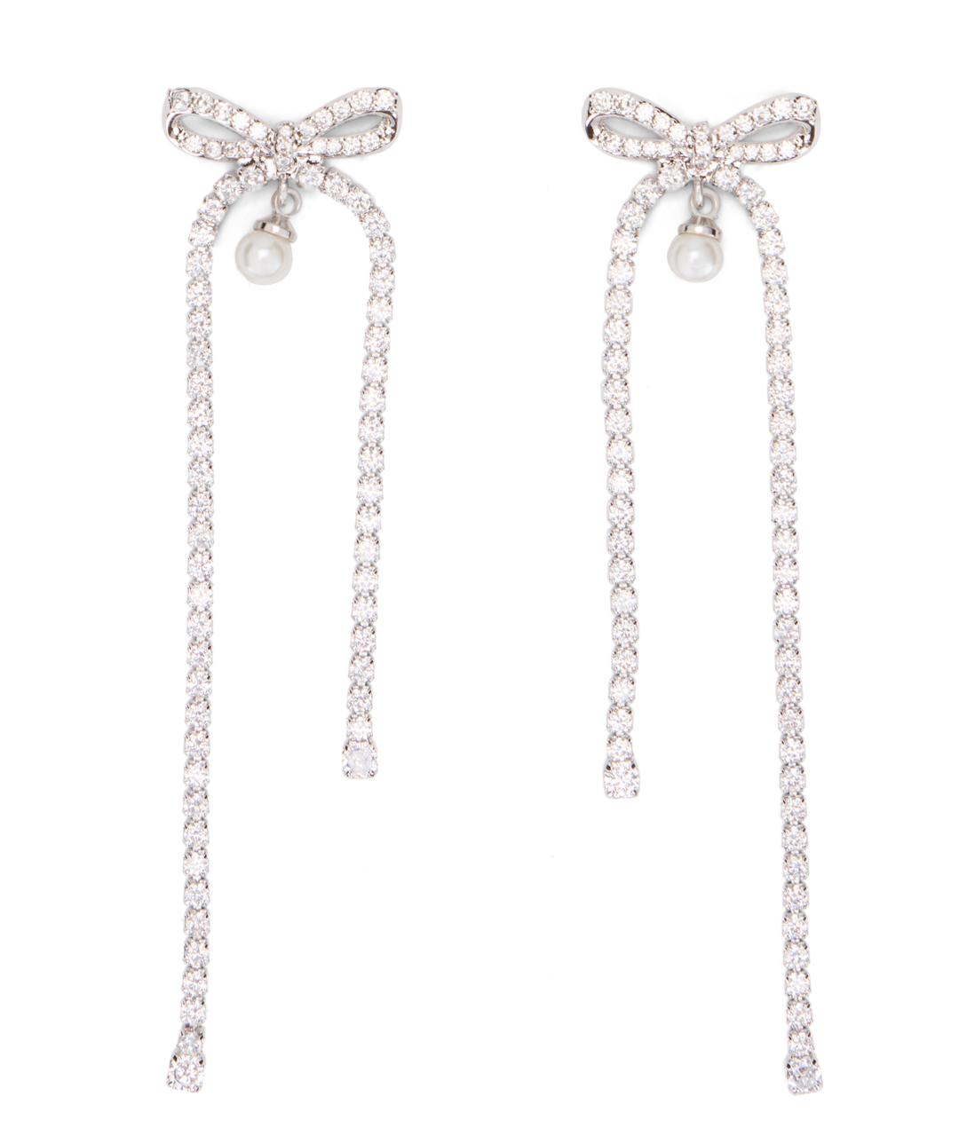 SELF-PORTRAIT Серебряные металлические серьги, фото 1