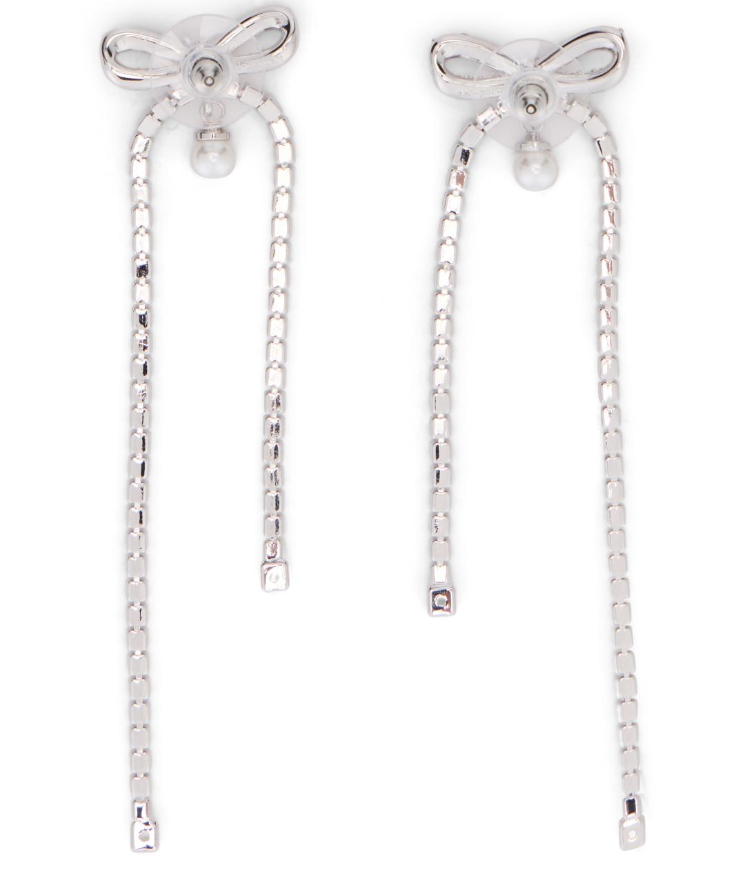 SELF-PORTRAIT Серебряные металлические серьги, фото 3