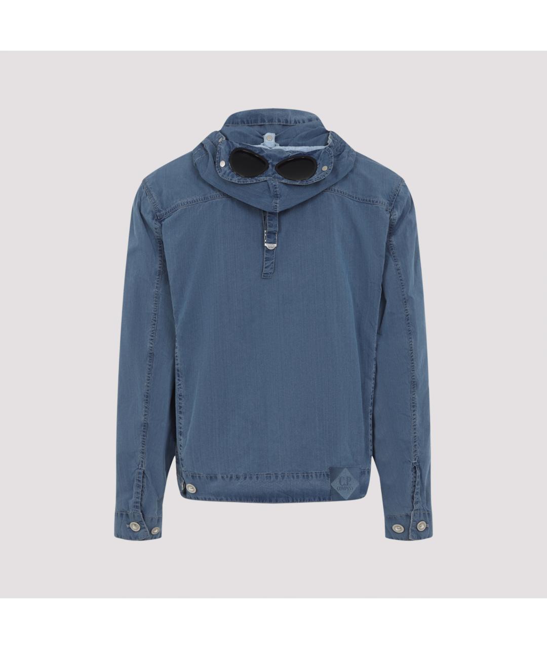 CP COMPANY Синяя хлопковая куртка, фото 3
