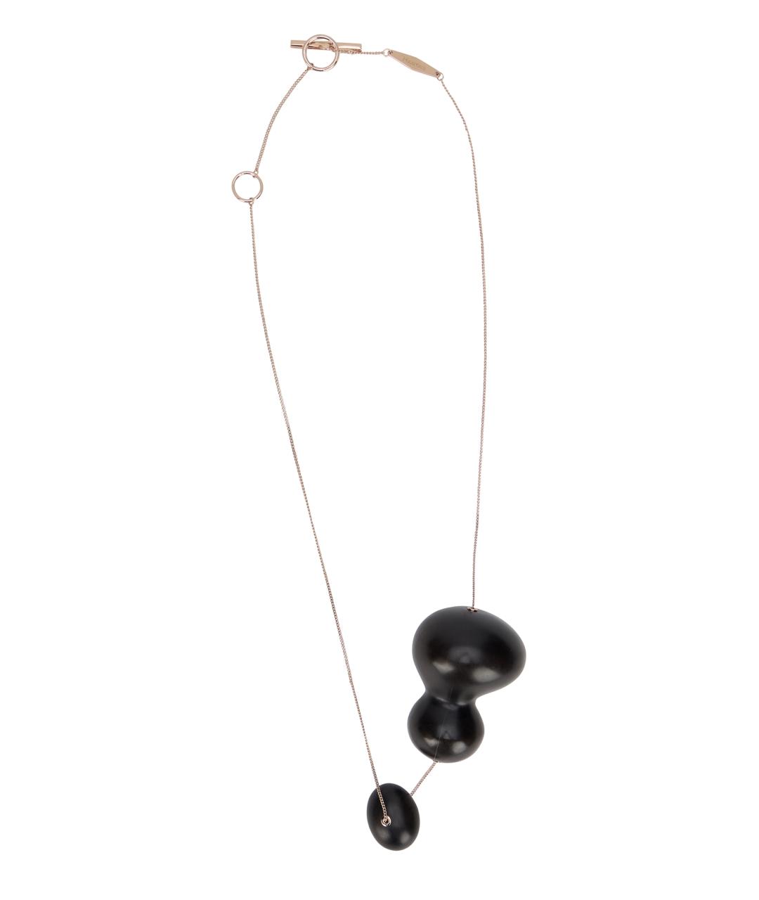 MAX MARA Черная металлическая цепочка, фото 2