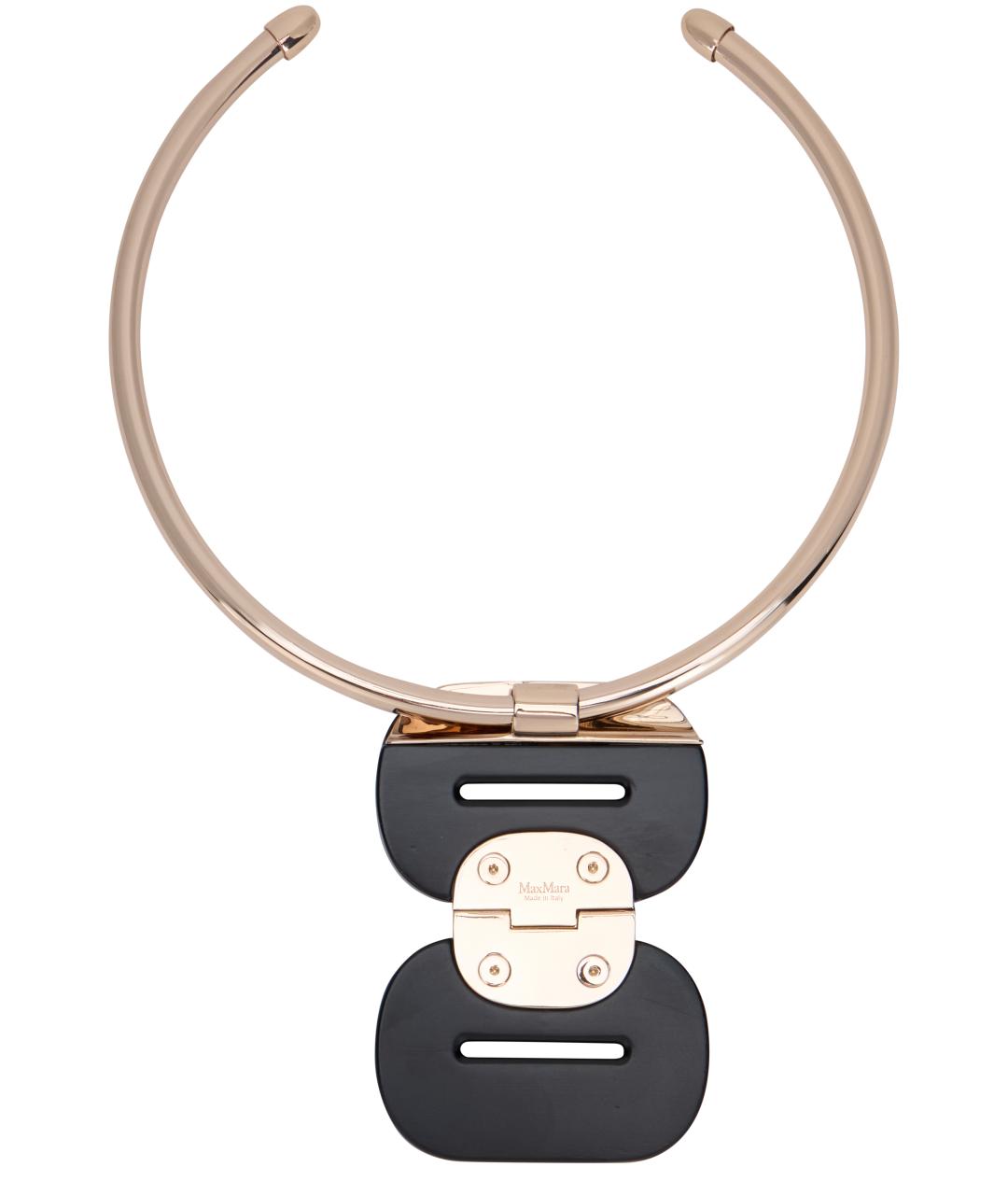 MAX MARA Черная металлическая цепочка, фото 3