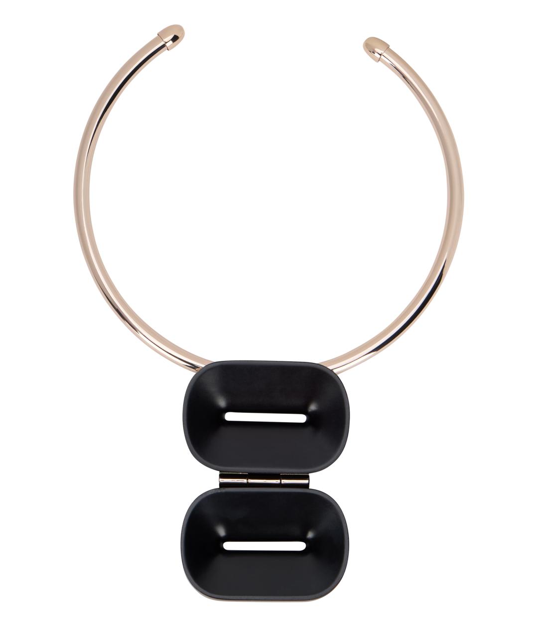 MAX MARA Черная металлическая цепочка, фото 1