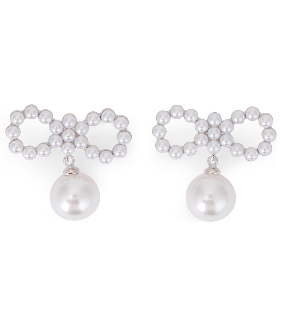 SELF-PORTRAIT Серебряные металлические серьги, фото 2