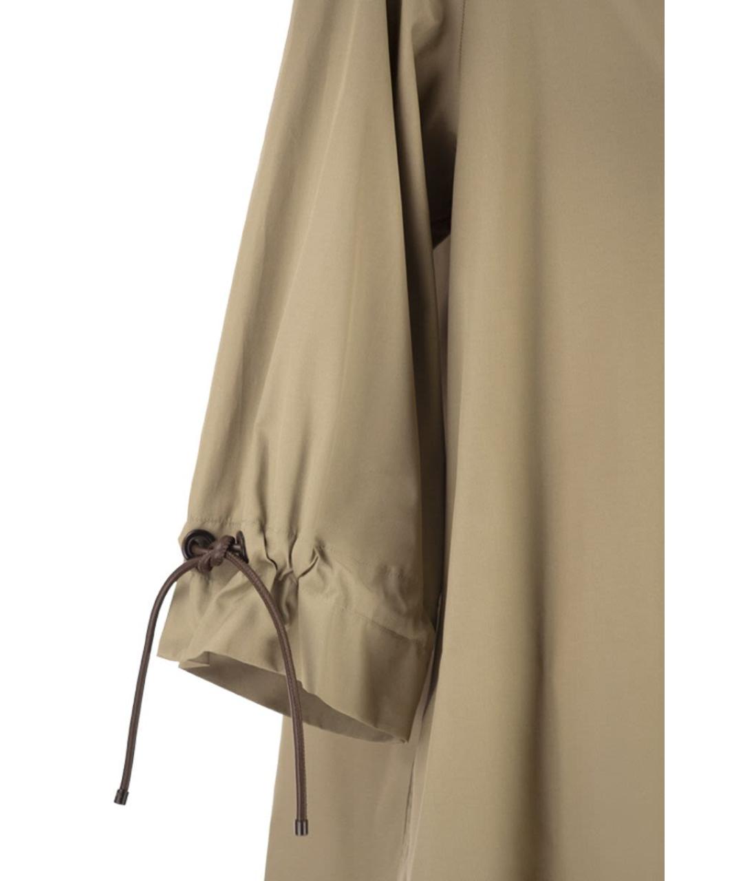 MAX MARA Хаки хлопковая рубашка, фото 4