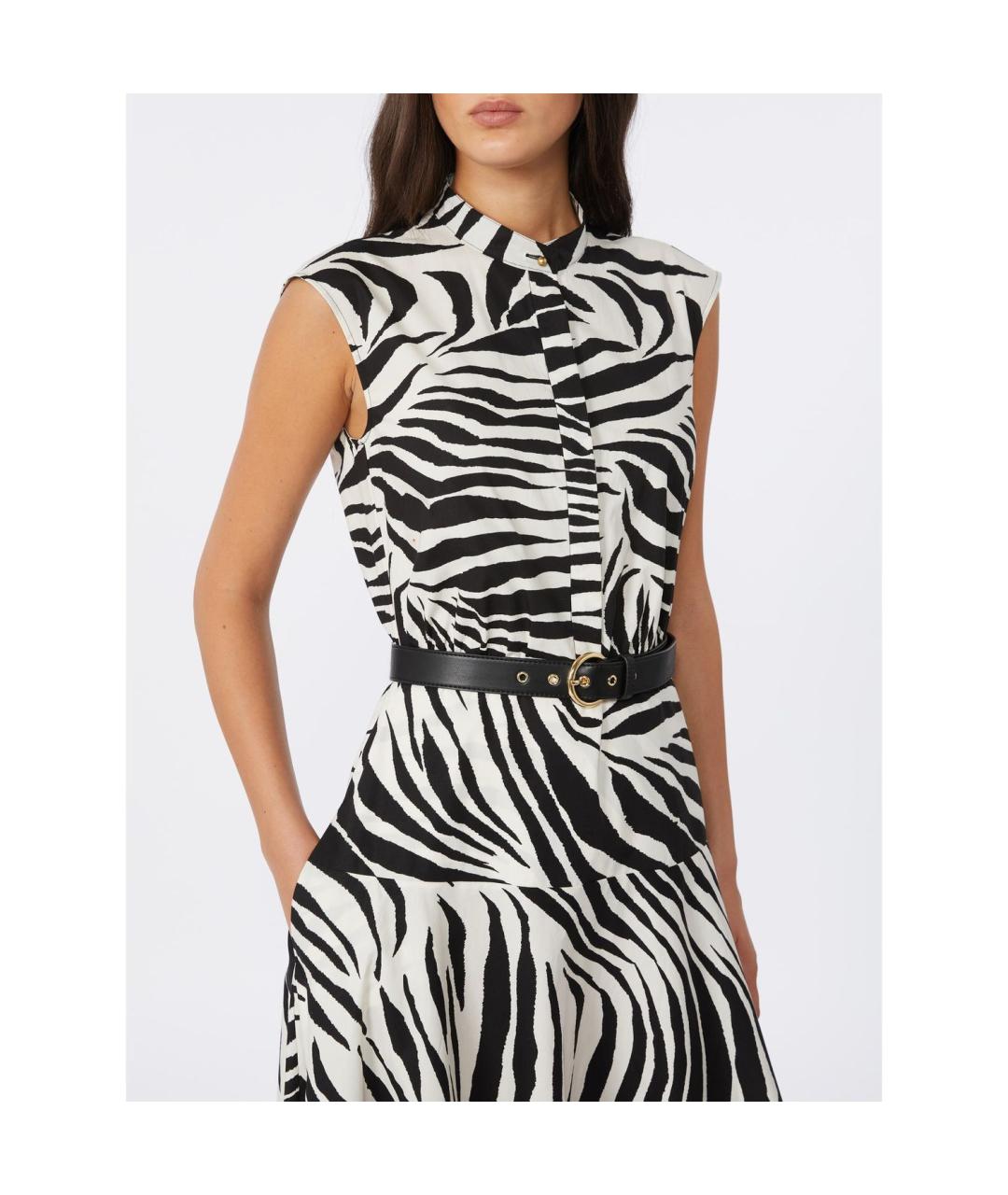 MAX MARA Черное хлопковое повседневное платье, фото 3