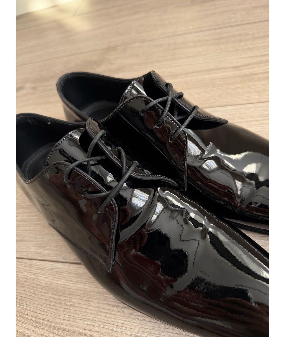 HUGO BOSS Черные кожаные туфли, фото 6