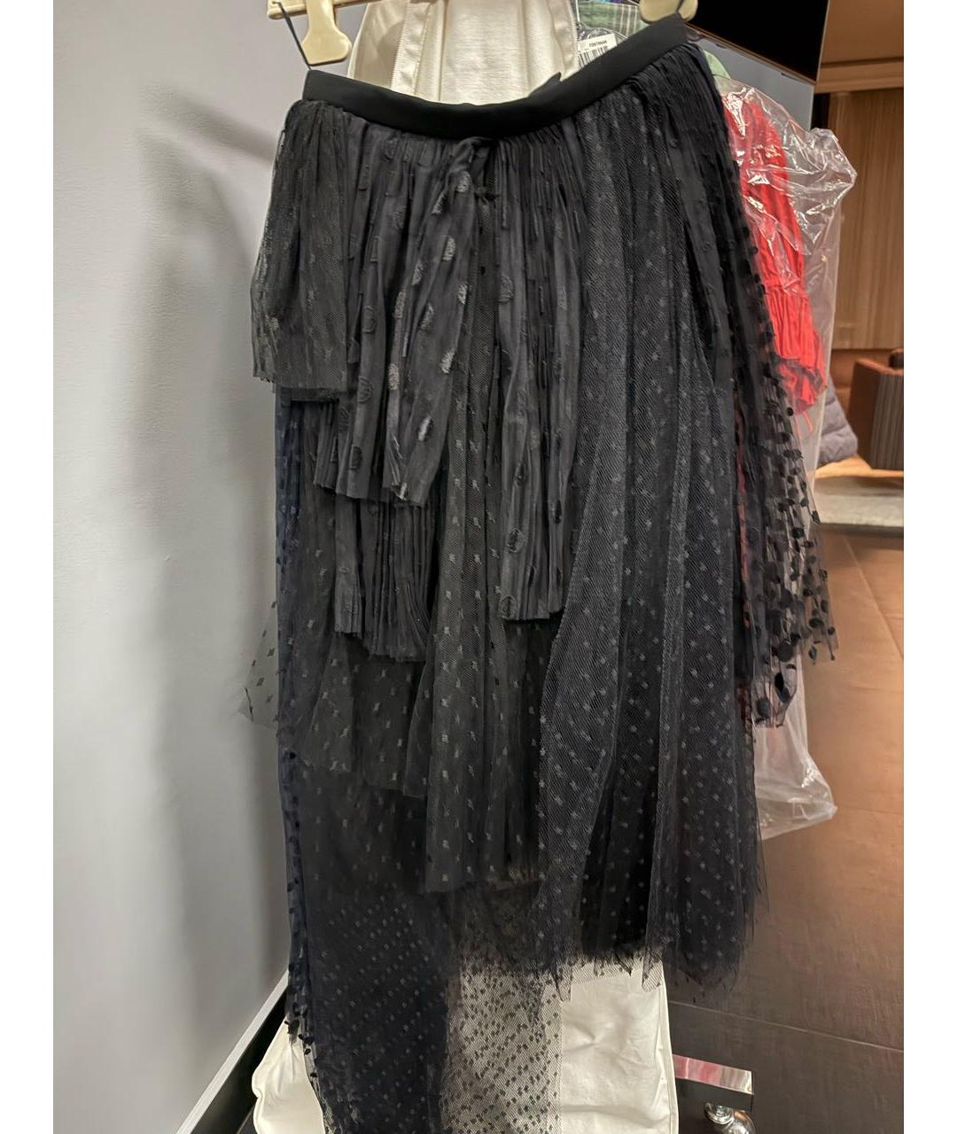 CHLOE Черная юбка макси, фото 5