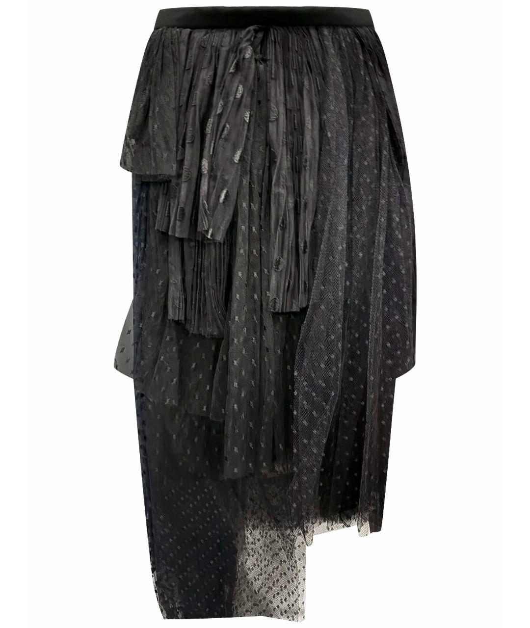 CHLOE Черная юбка макси, фото 1