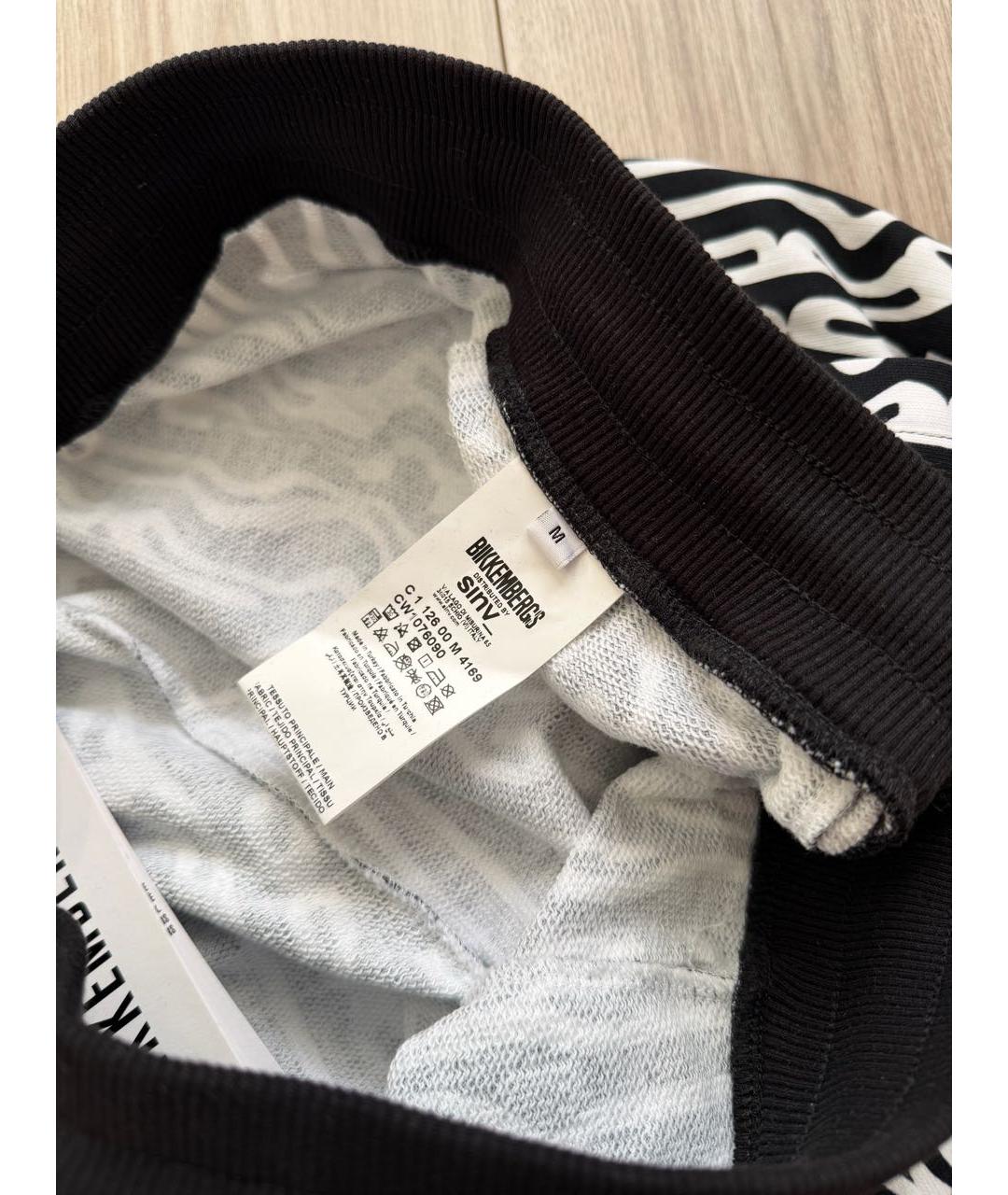 BIKKEMBERGS Черные хлопковые шорты, фото 5