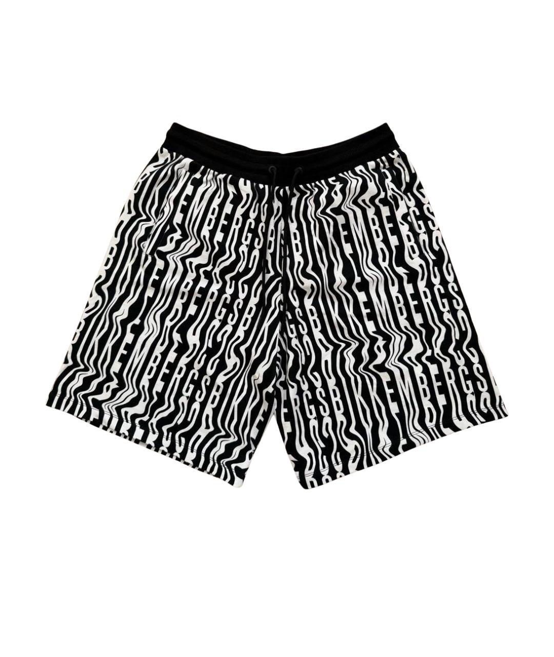 BIKKEMBERGS Черные хлопковые шорты, фото 1