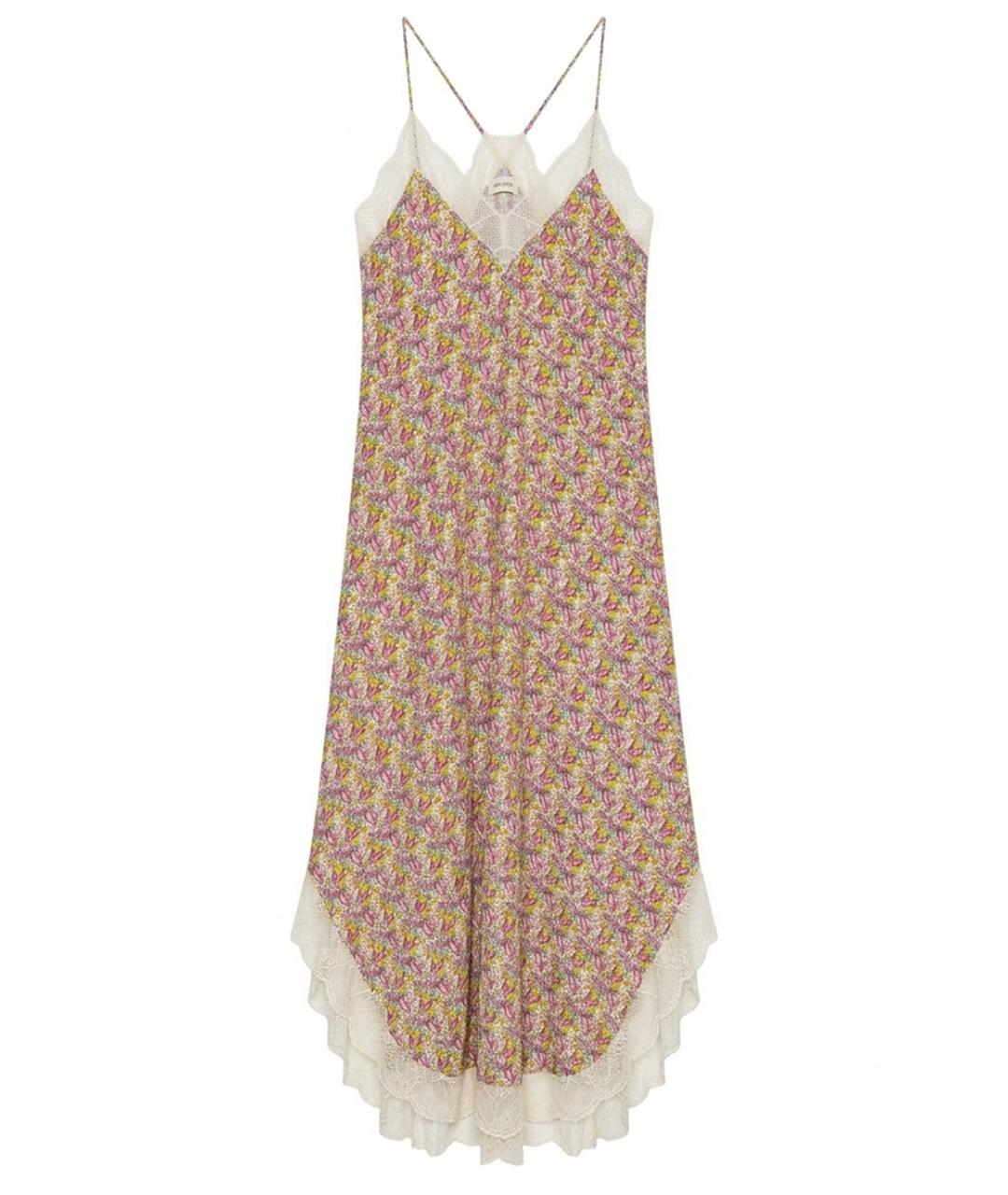 ZADIG & VOLTAIRE Мульти вискозное повседневное платье, фото 1