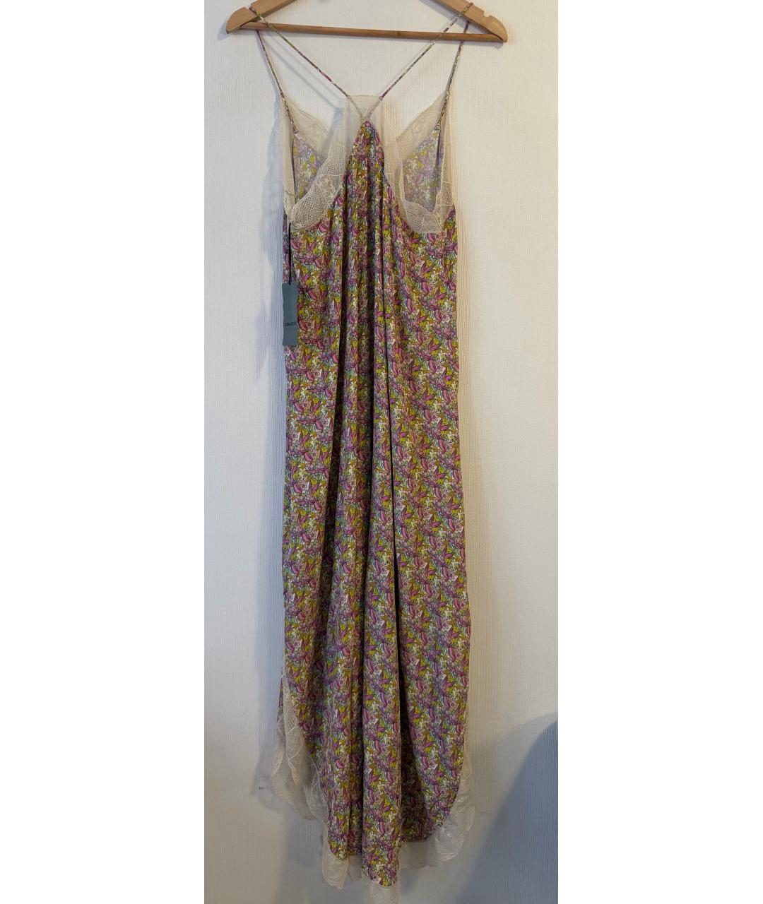 ZADIG & VOLTAIRE Мульти вискозное повседневное платье, фото 3