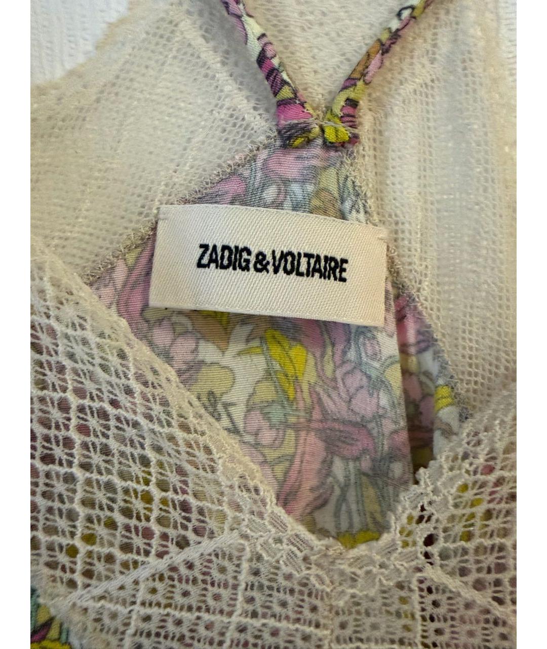 ZADIG & VOLTAIRE Мульти вискозное повседневное платье, фото 7