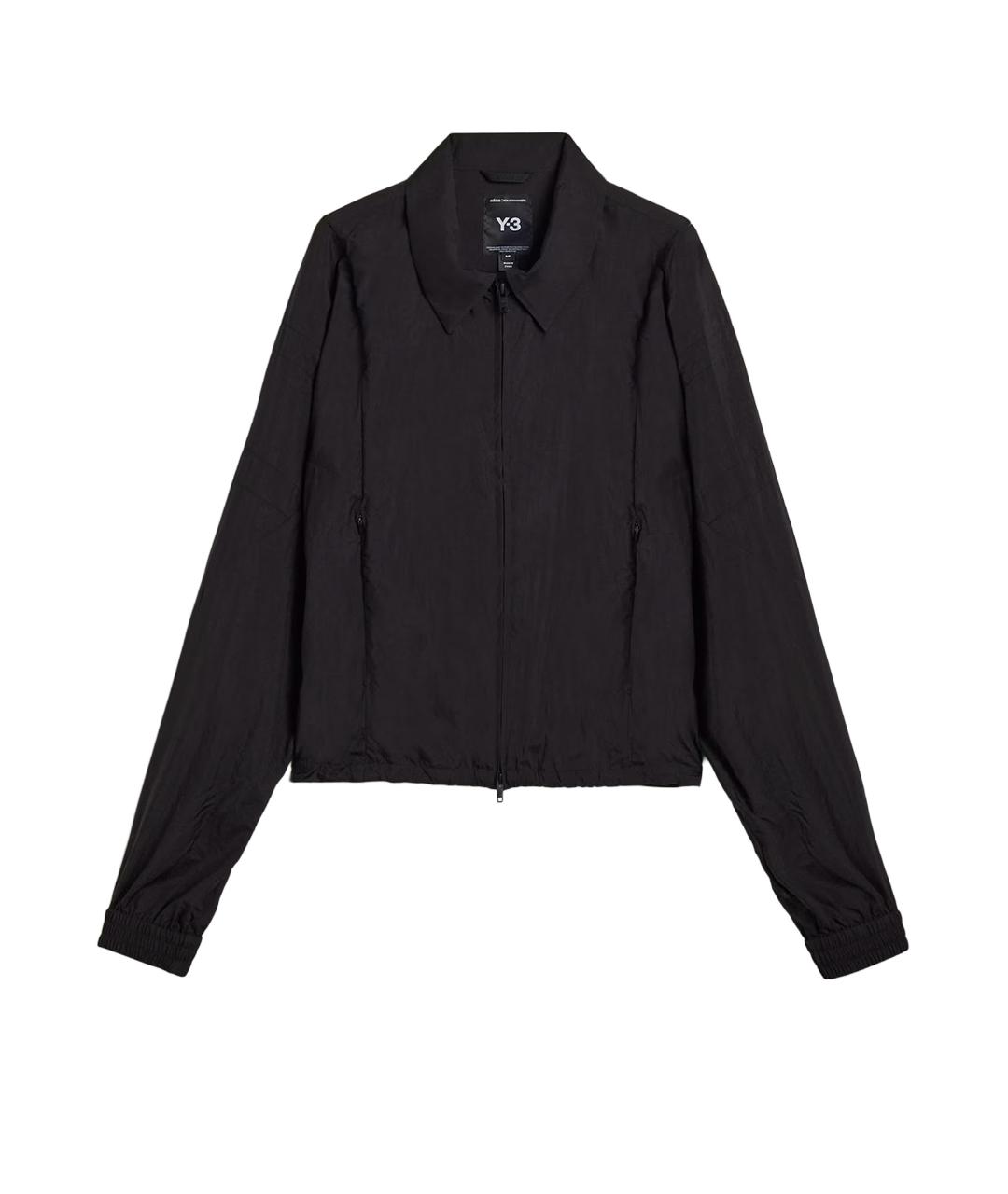 Y-3 Черная полиамидовая куртка, фото 1