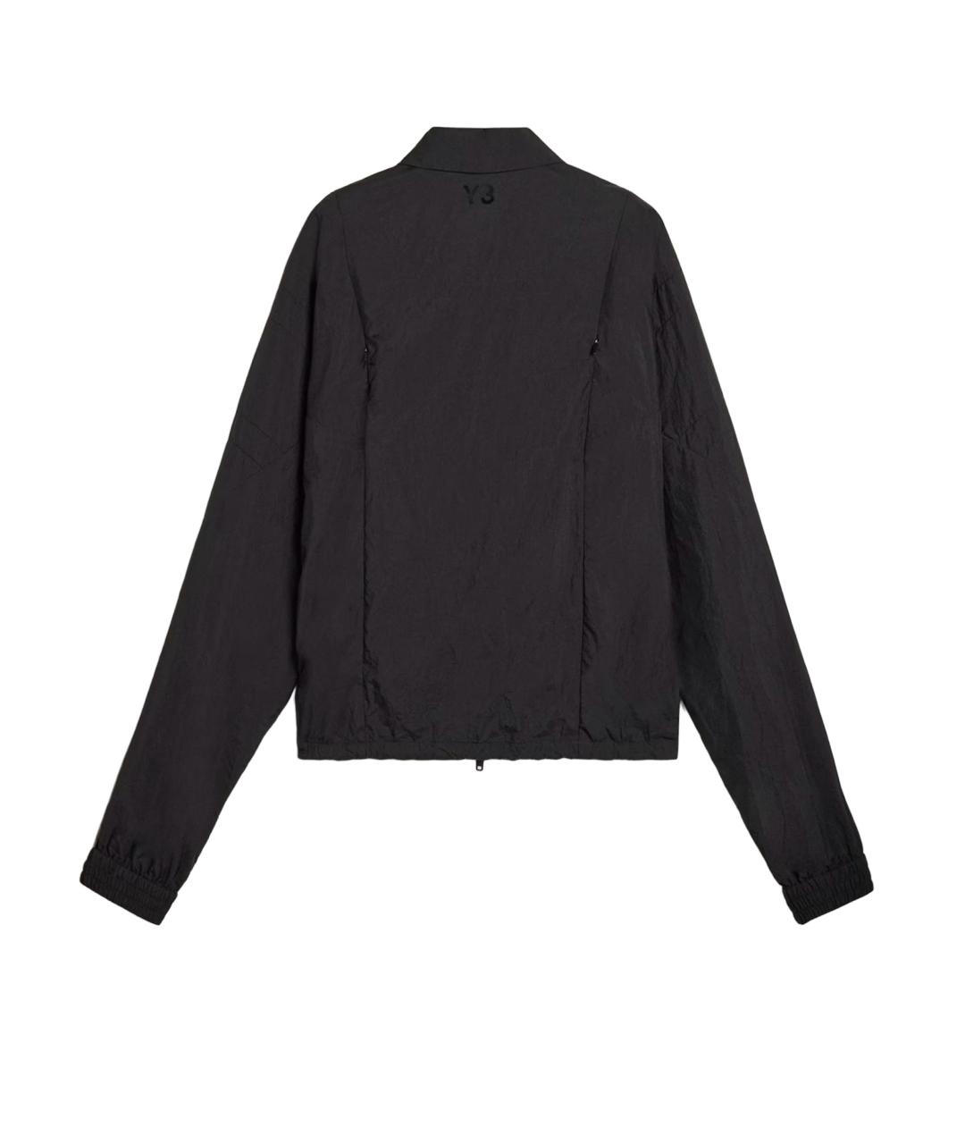 Y-3 Черная полиамидовая куртка, фото 2
