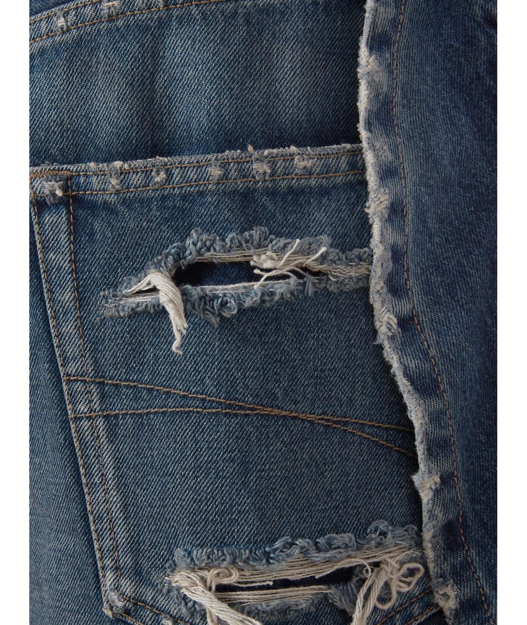 BALENCIAGA Синие хлопковые шорты, фото 3