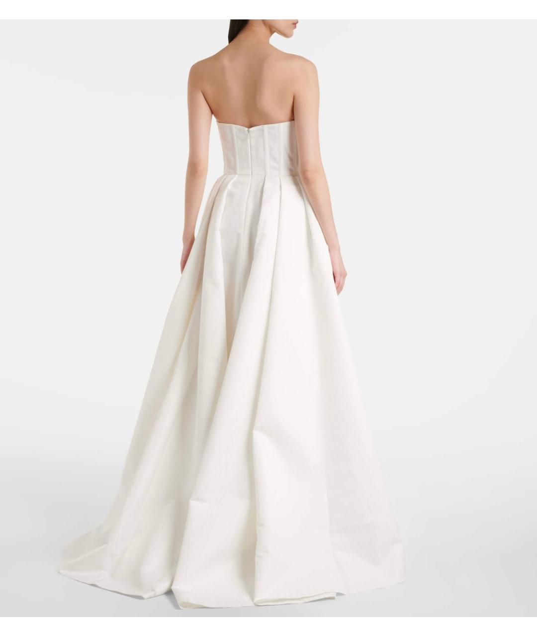 REBECCA VALLANCE Белое полиэстеровое вечернее платье, фото 3