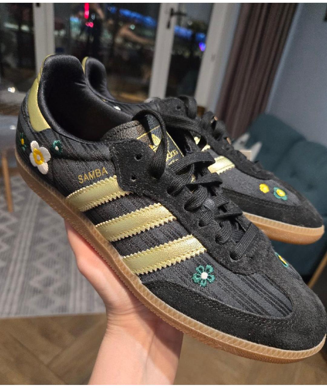 ADIDAS Черные замшевые кеды, фото 6