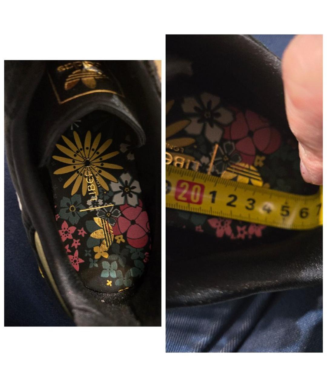 ADIDAS Черные замшевые кеды, фото 7