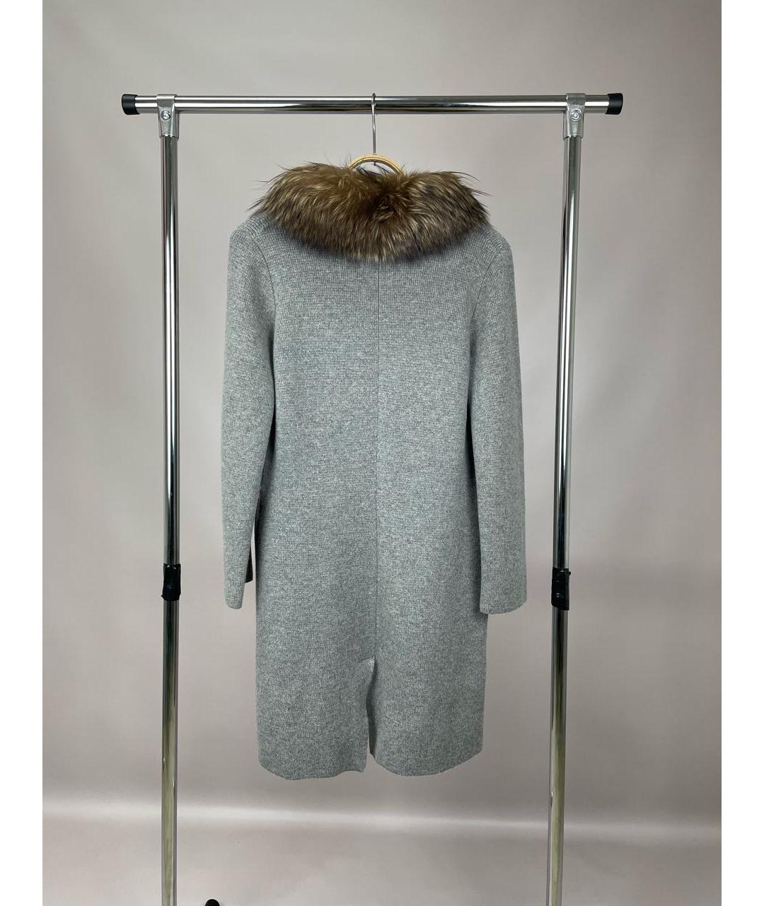 FABIANA FILIPPI Антрацитовый кашемировый кардиган, фото 2