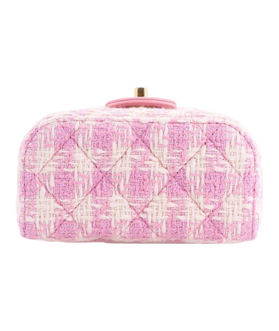 CHANEL Розовая косметичка, фото 4